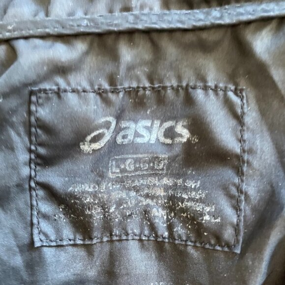 Asics Running Black Water Resistant Light Weight Women's Windbreaker Jacket - Picture 2 of 5